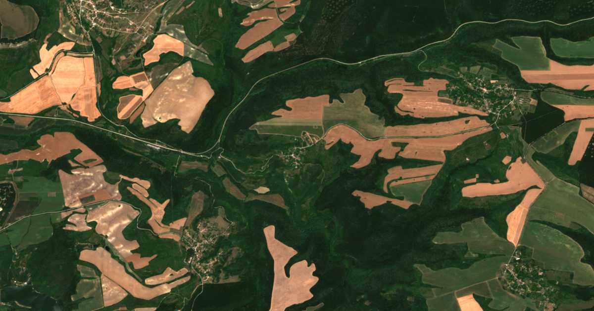Satelitska karta: Manastirica