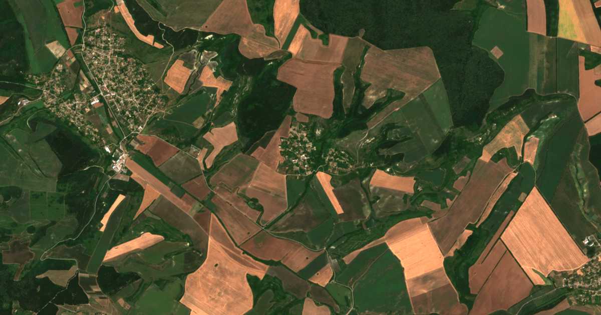 Satelitska karta: Pomoštica
