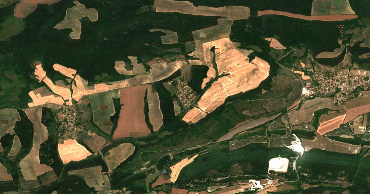 Satelitska karta: Aleksandrovo
