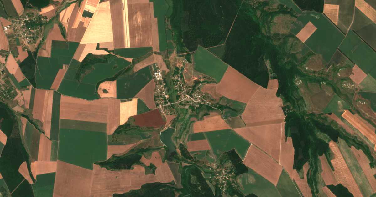 Satelitska karta: Botevo