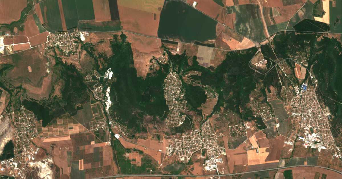 Satelitska karta: Dobrogled