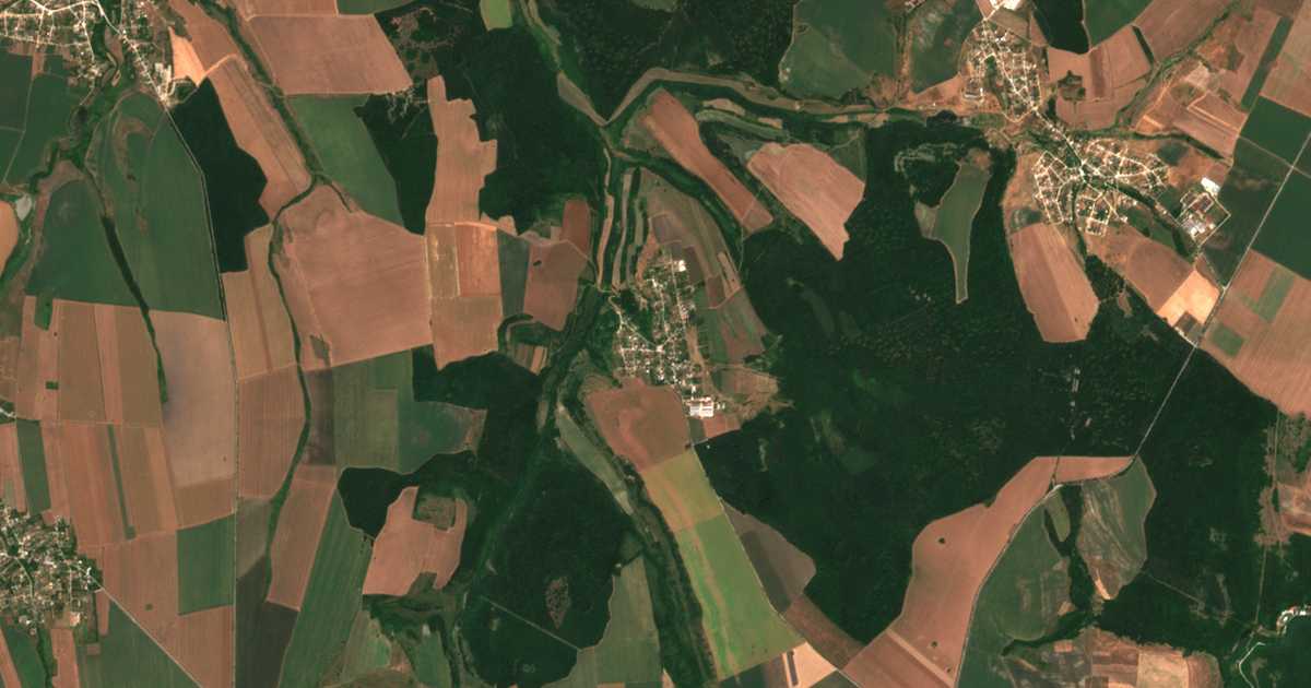 Satelitska karta: Zornica