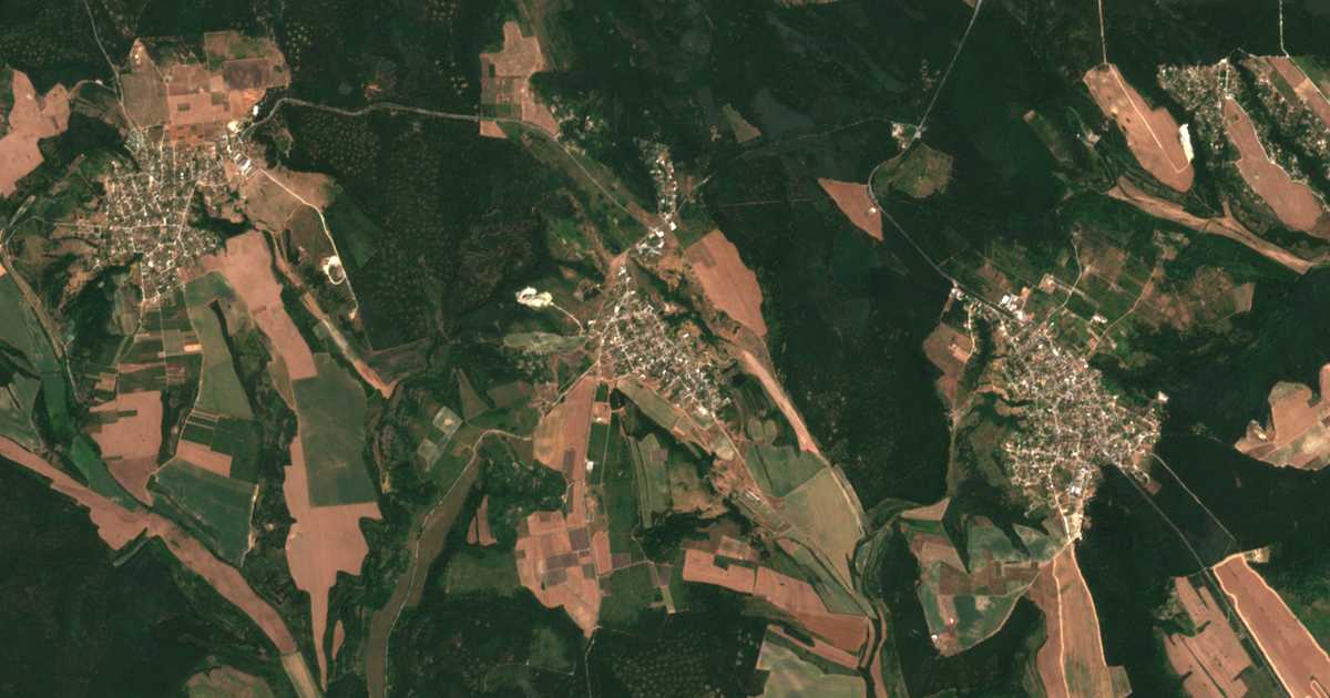 Satelitska karta: Benkovski