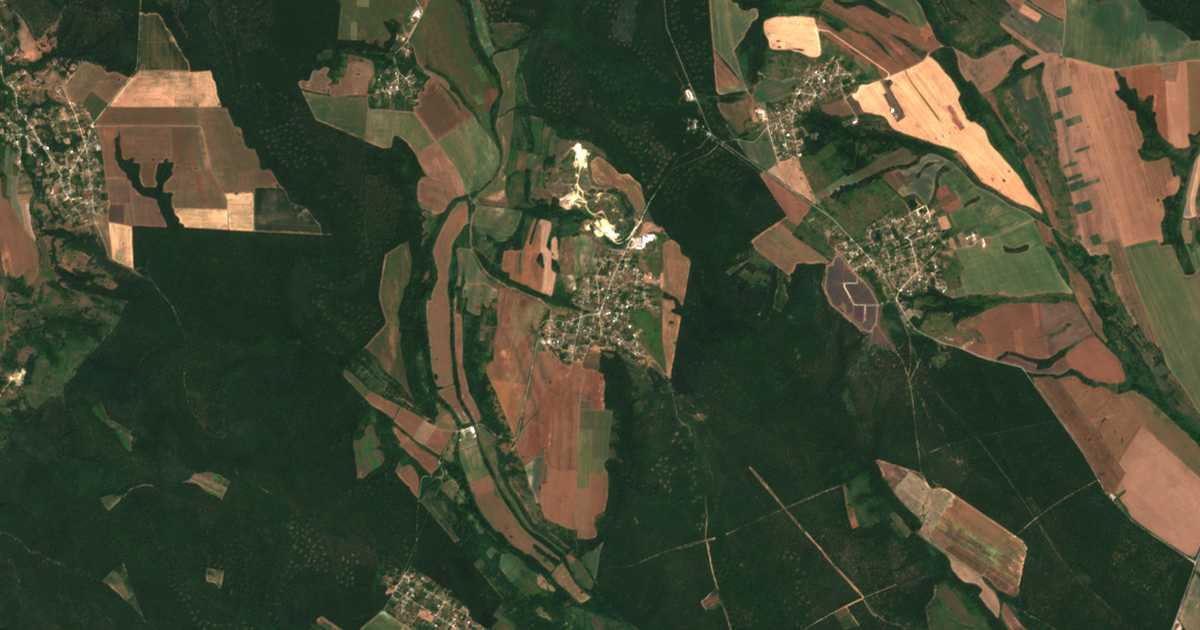 Satelitska karta: Kitka