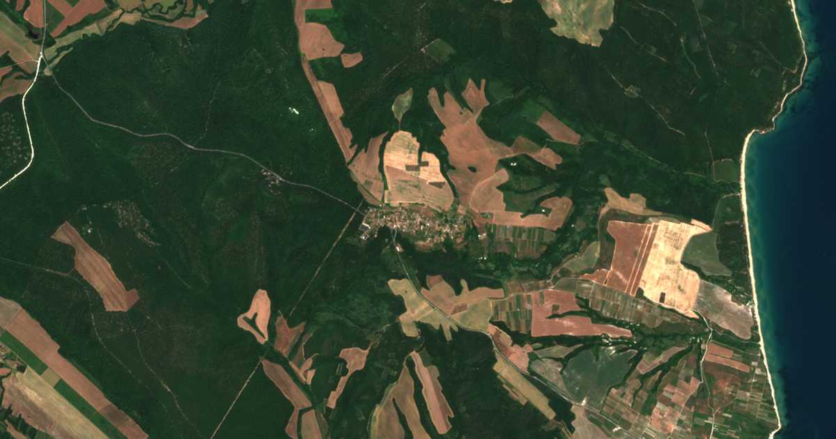Satelitska karta: Gorica