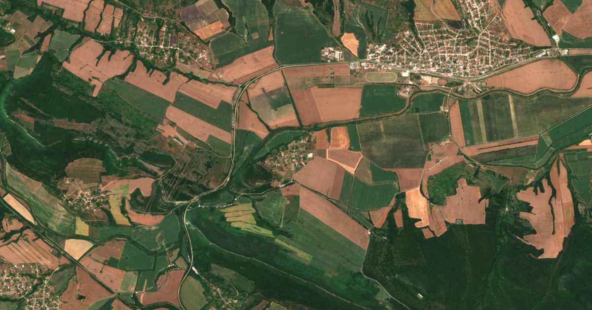 Satelitska karta: Krasimir