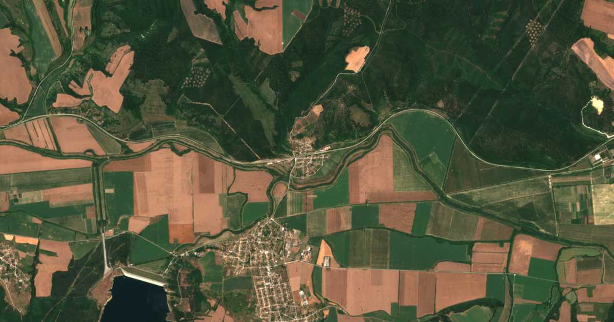 Satelitska karta: Veličkovo