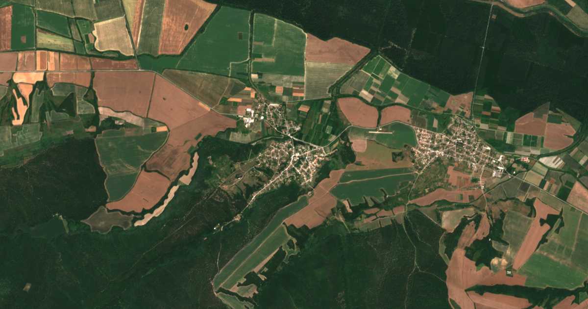 Satelitska karta: Goren Čiflik