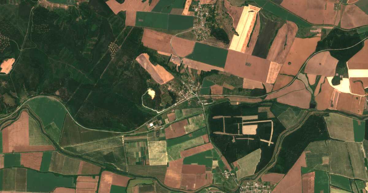 Satelitska karta: Nova Šipka