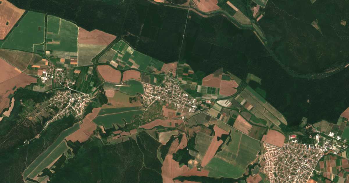 Satelitska karta: Pčelnik