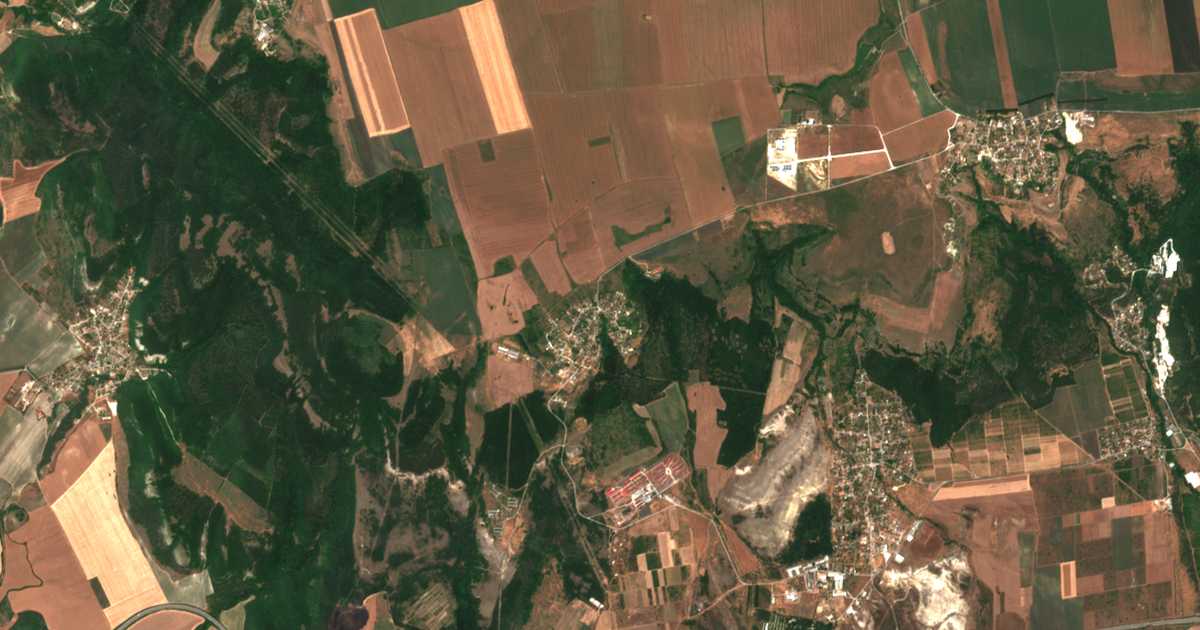Satelitska karta: Banovo