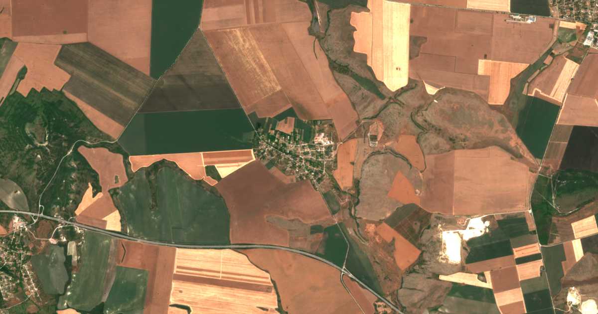 Satelitska karta: Mlada Gvardija