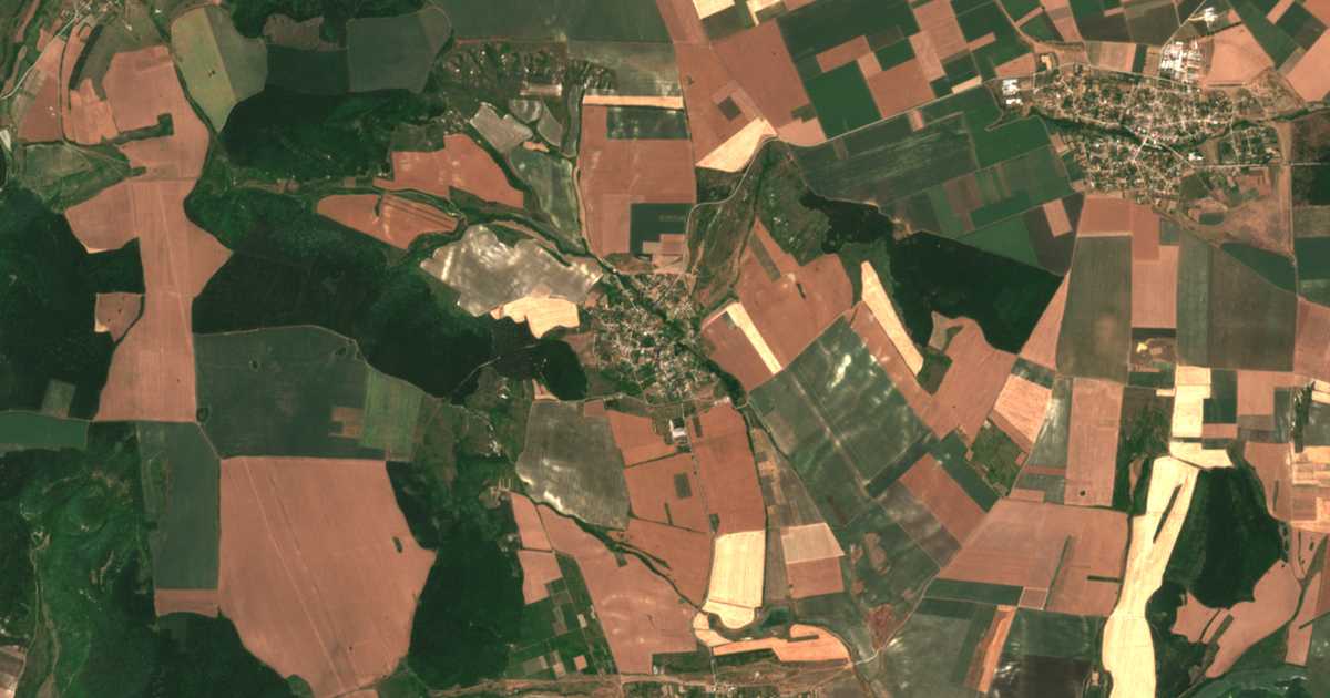 Satelitska karta: Jagnilo