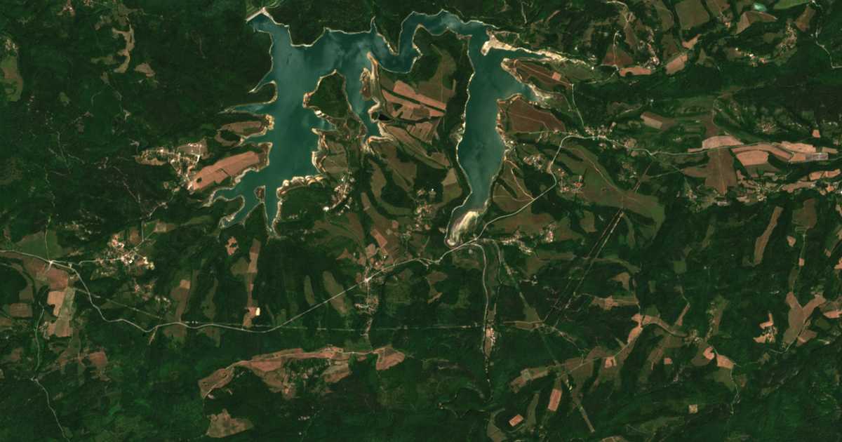 Satelitska karta: Baevci