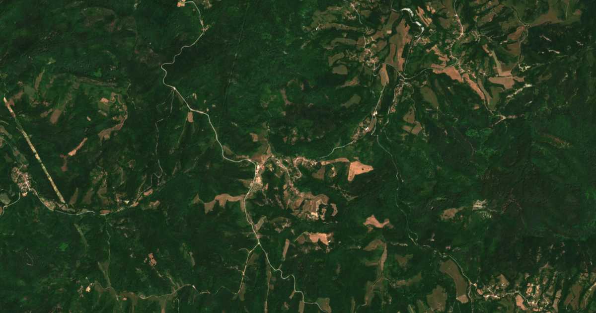 Satelitska karta: Bujnovci