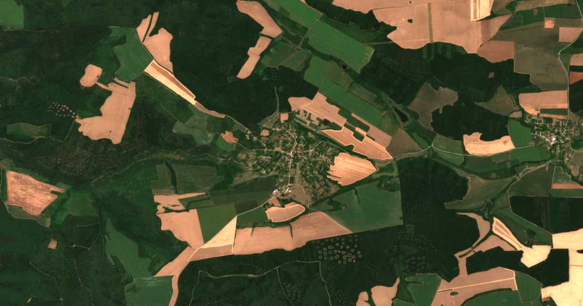 Satelitska karta: Strelec