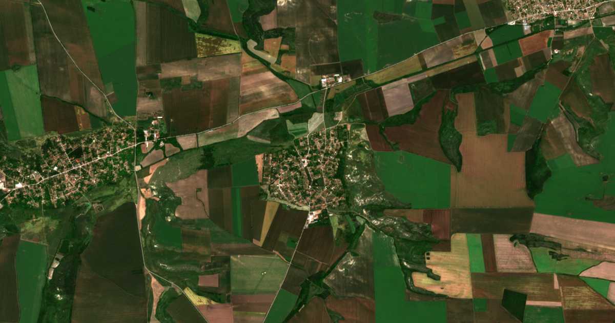 Satelitska karta: Ivanča