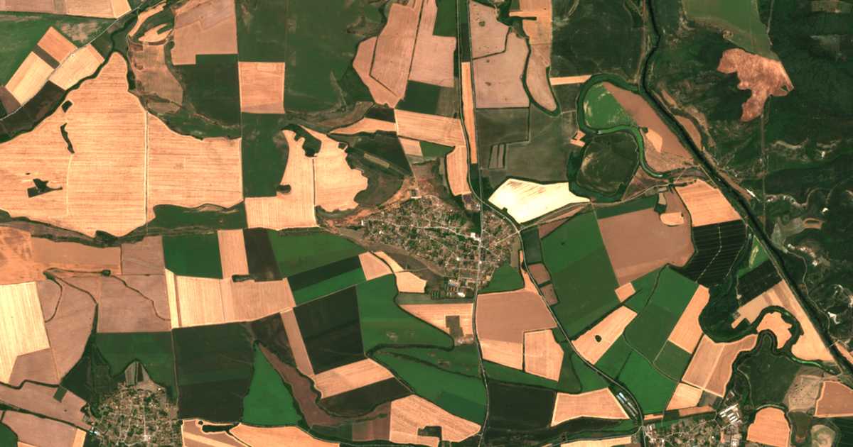 Satelitska karta: Kucina