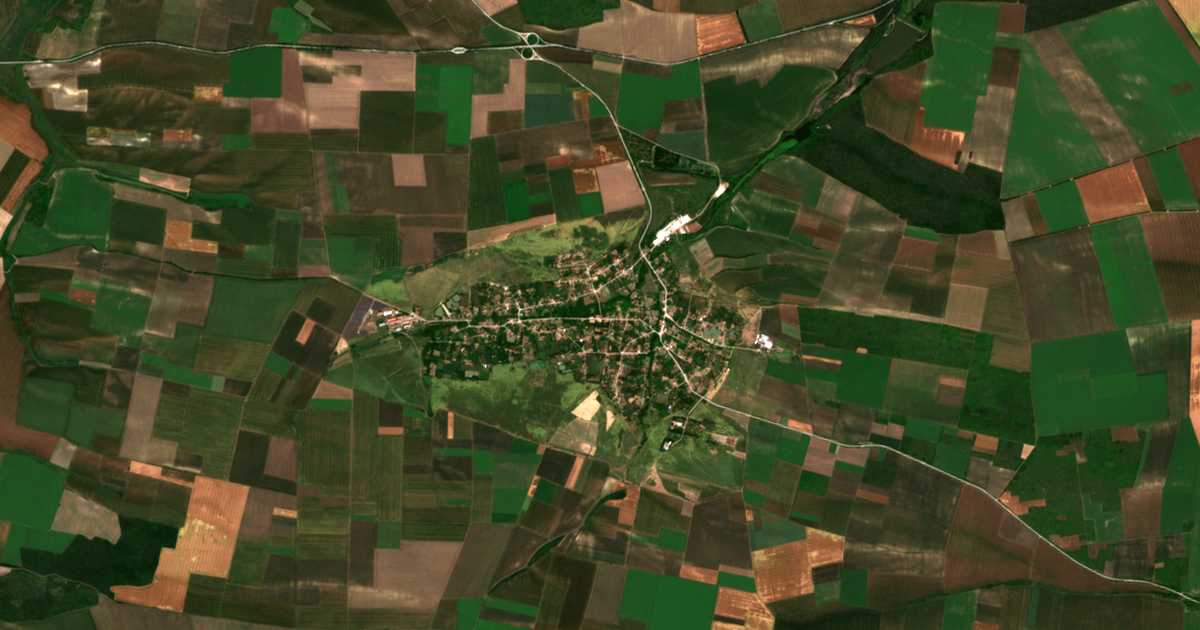 Satelitska karta: Strahilovo