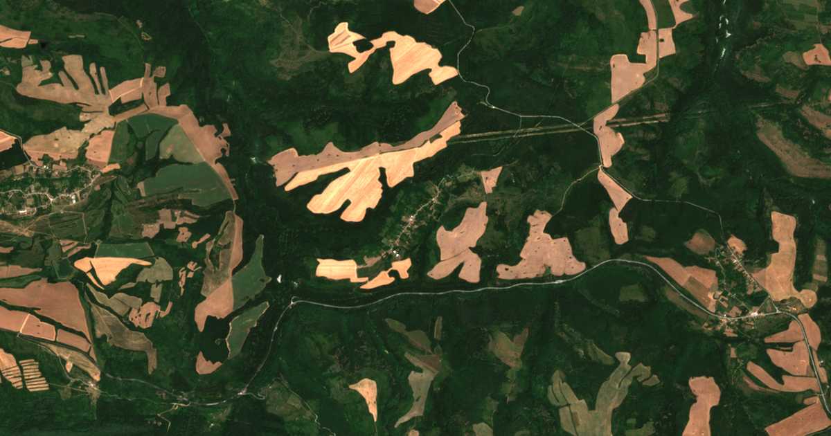 Satelitska karta: Kavlak