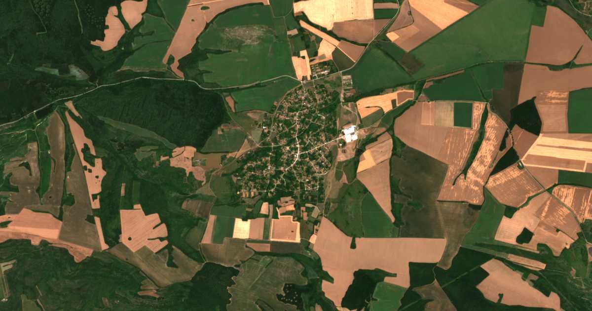 Satelitska karta: Sušica