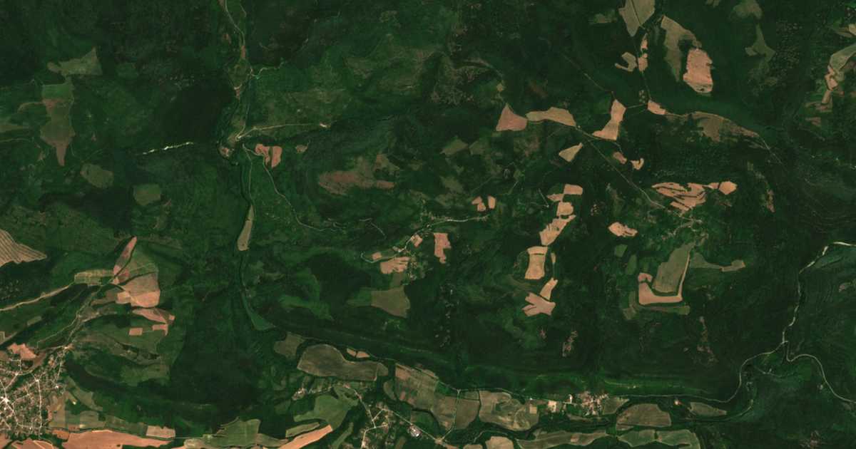 Satelitska karta: Temenuga