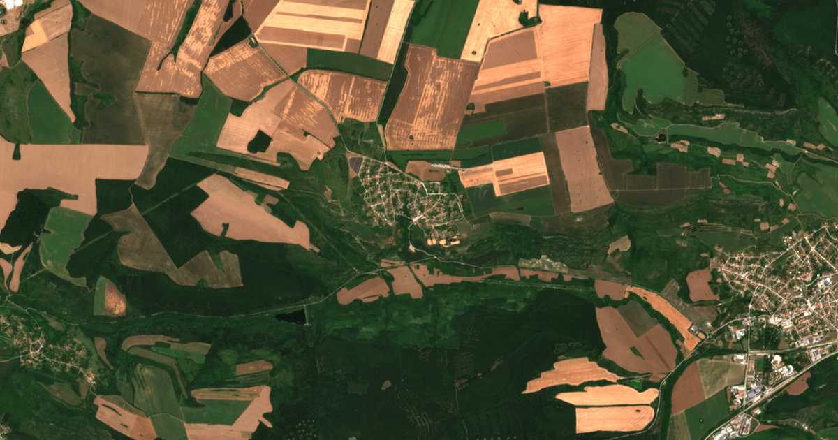 Satelitska karta: Carski Izvor