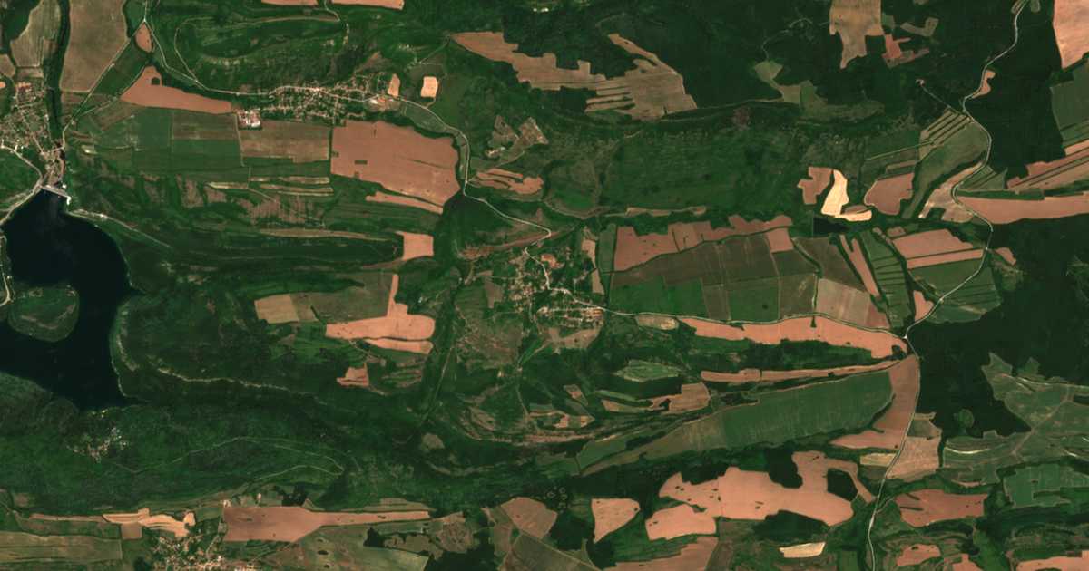 Satelitska karta: Gorsko Kalugerovo