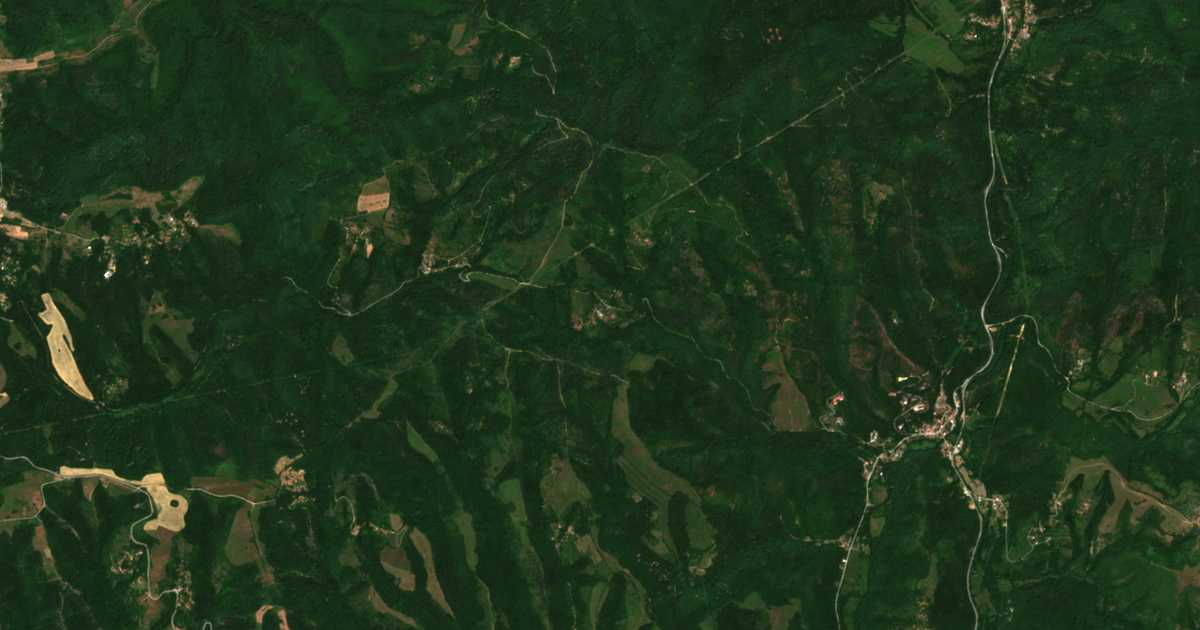 Satelitska karta: Dolni Damjanovci