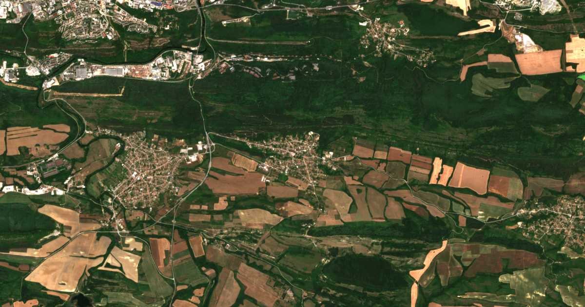Satelitska karta: Prisovo