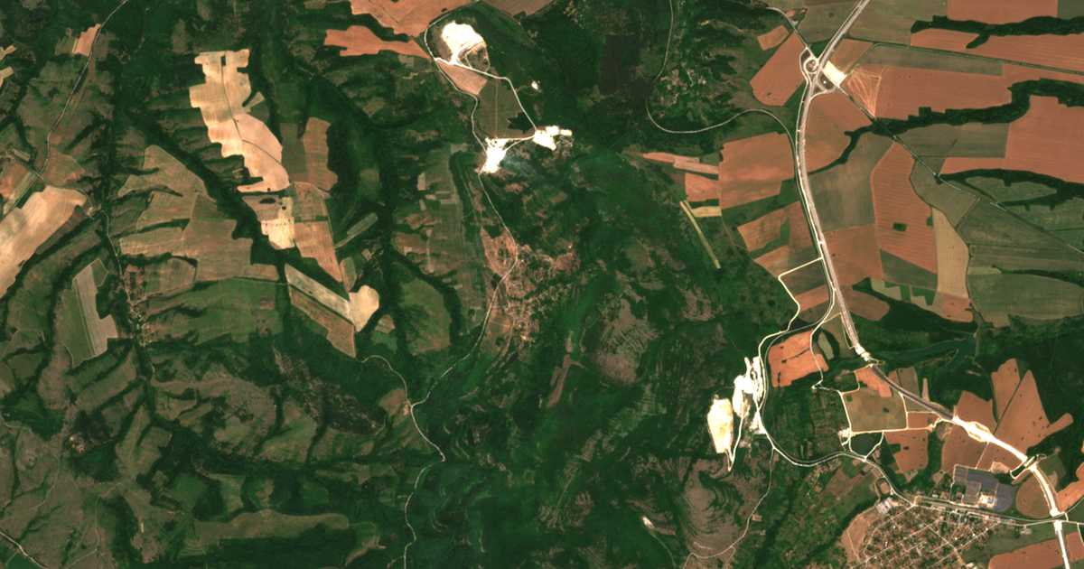 Satelitska karta: Granitovo