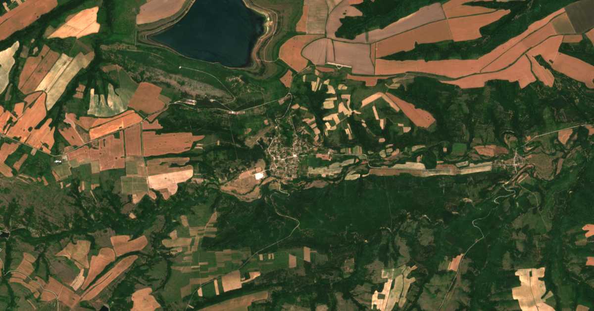 Satelitska karta: Rabiša