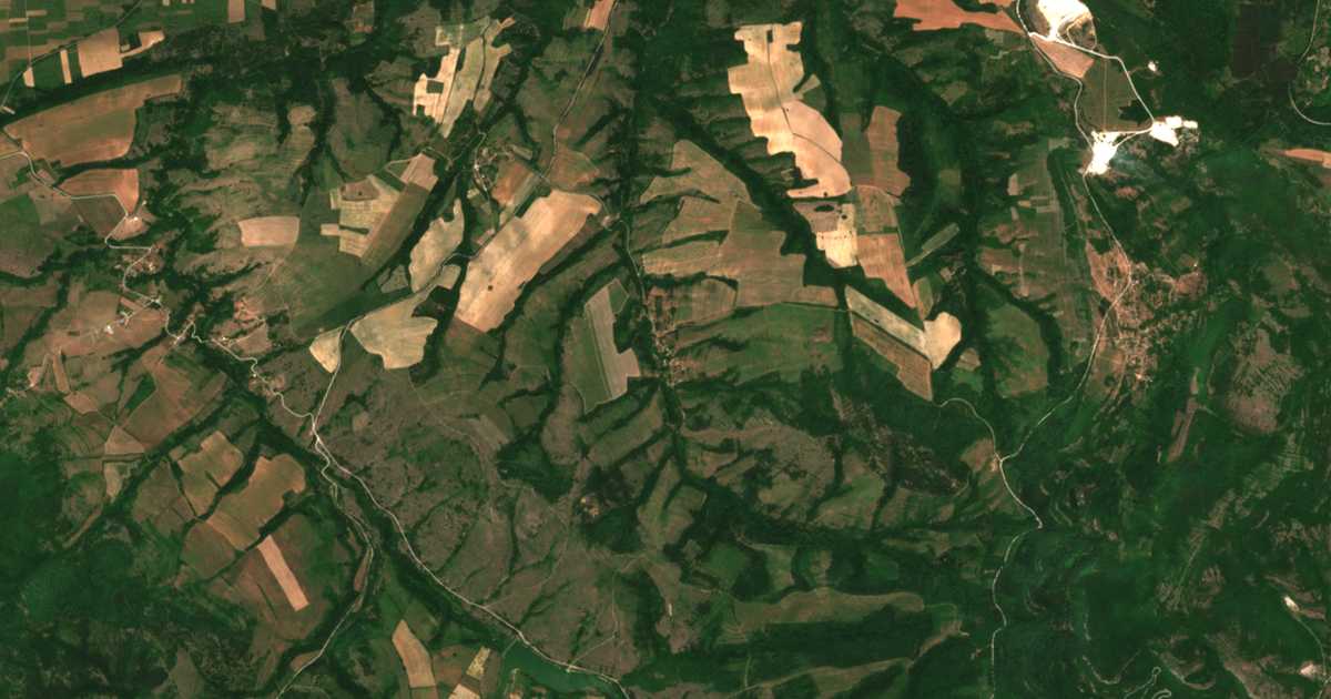 Satelitska karta: Slivovnik