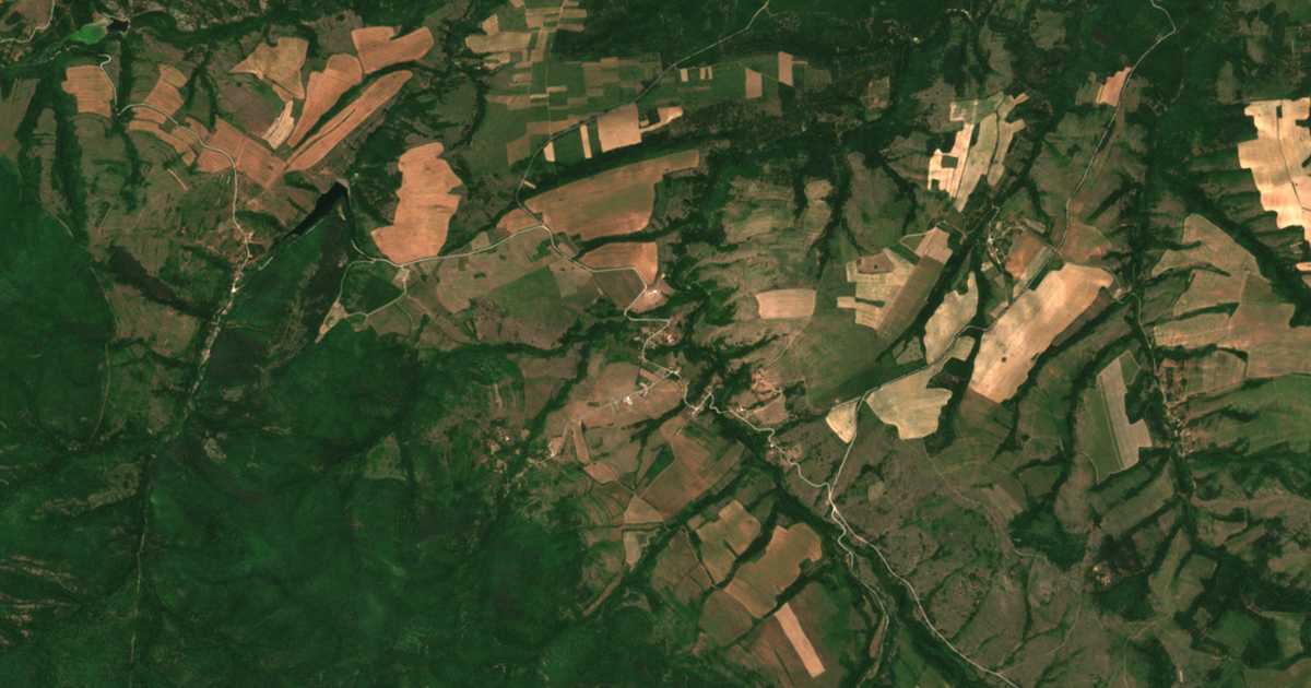 Satelitska karta: Veštica