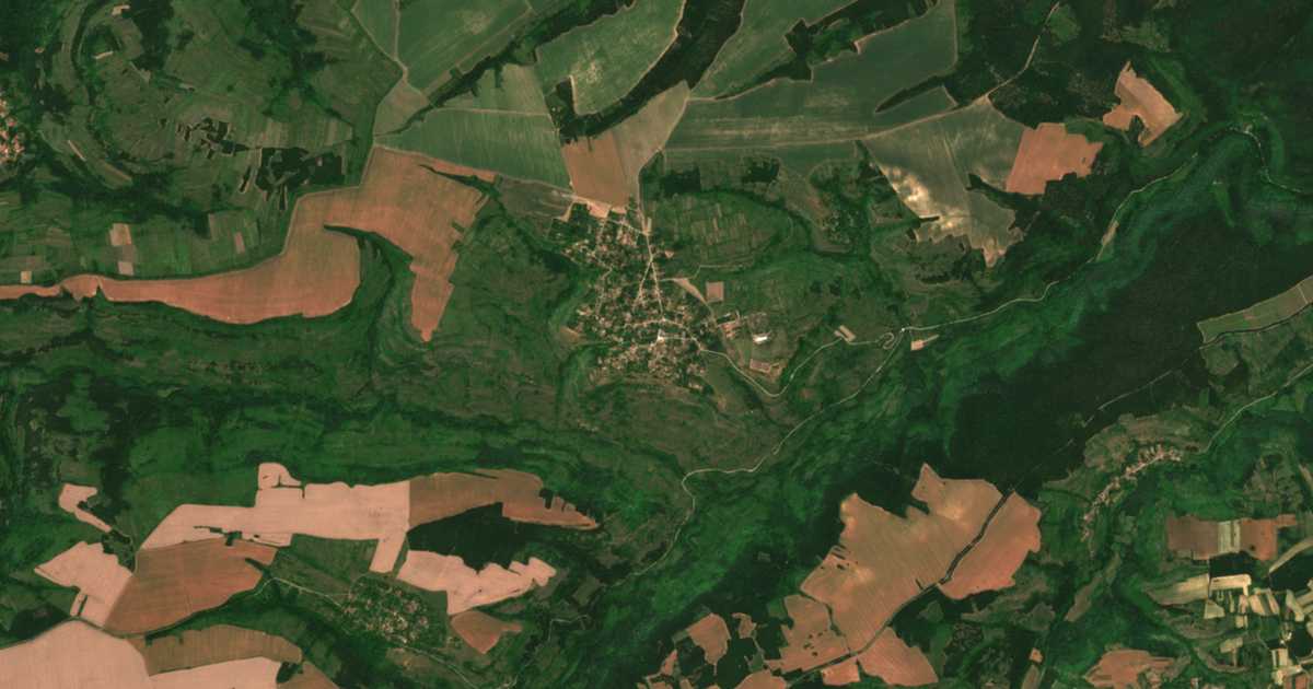 Satelitska karta: Rabrovo