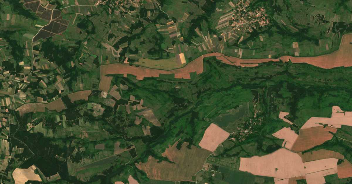 Satelitska karta: Šipikova mahala
