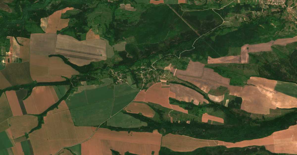 Satelitska karta: Mali Drenovec