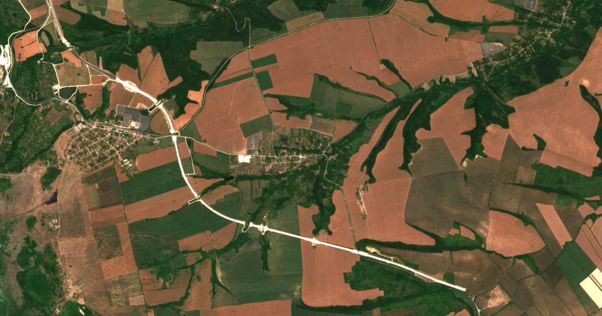 Satelitska karta: Medovnica