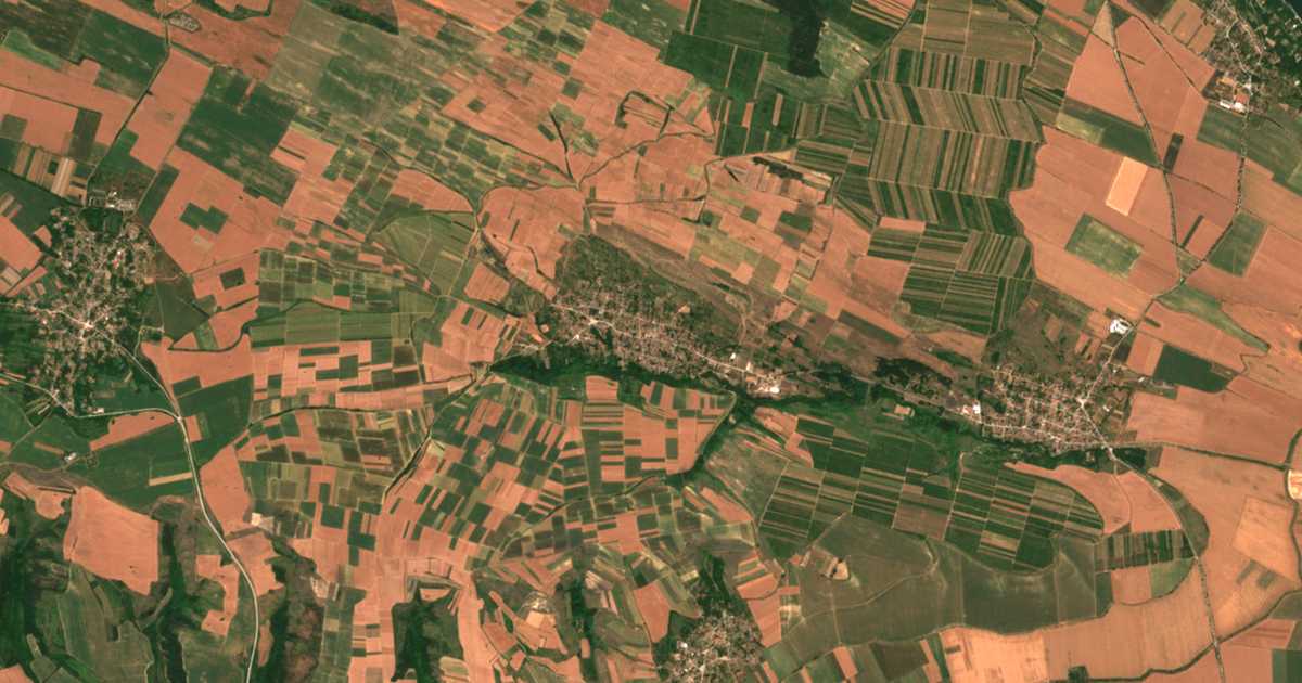 Satelitska karta: Vinarovo