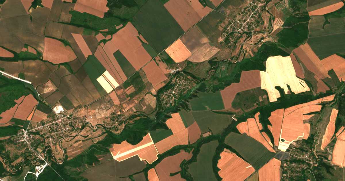 Satelitska karta: Dražinci