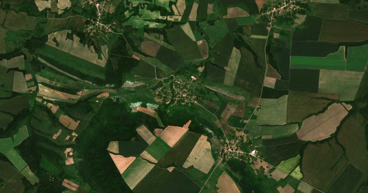 Satelitska karta: Bukovec