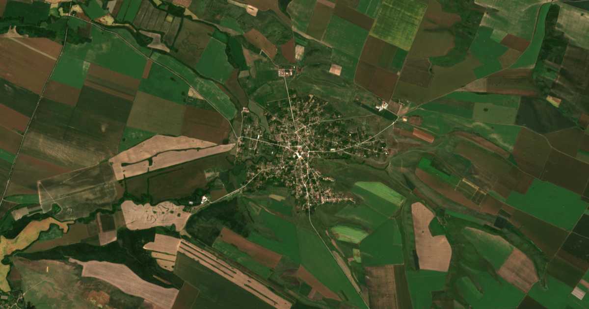 Satelitska karta: Galiče