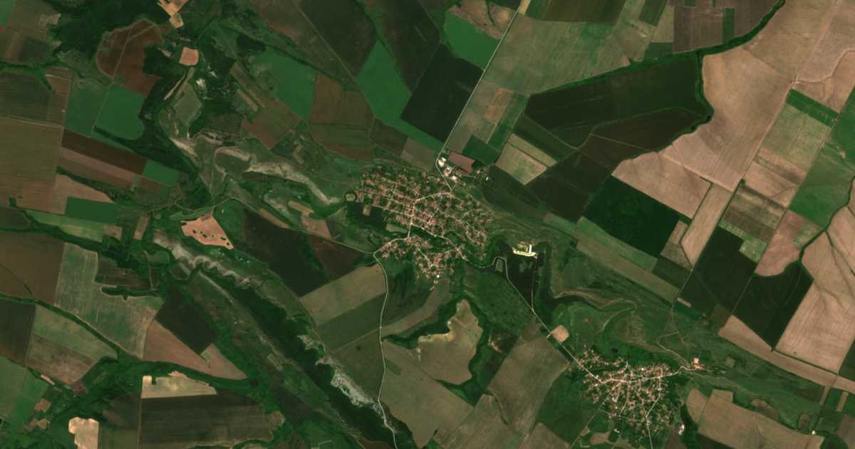 Satelitska karta: Lesura
