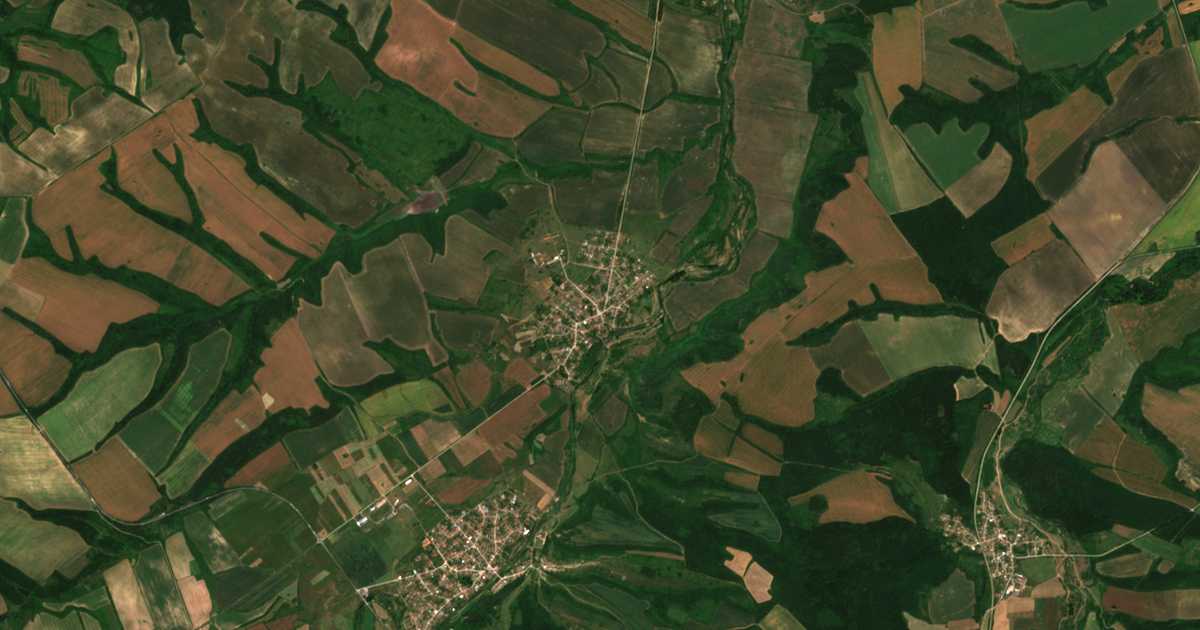 Satelitska karta: Pudrija