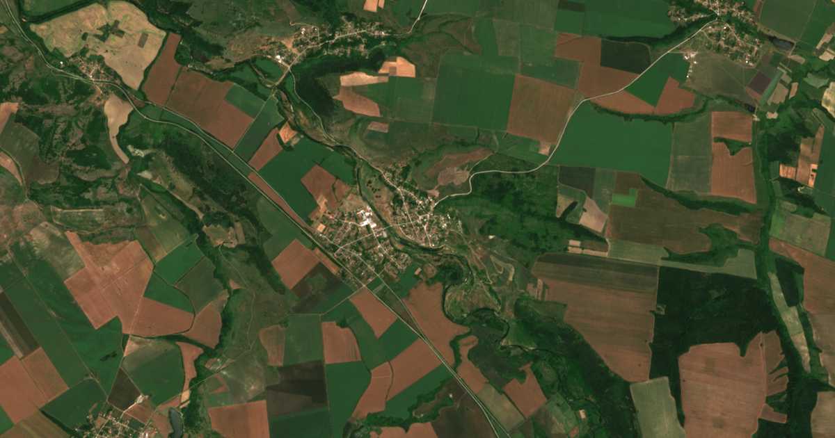 Satelitska karta: Rakevo