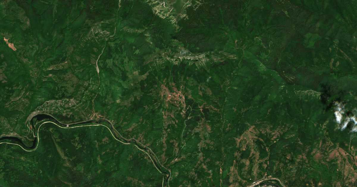 Satelitska karta: Očindol