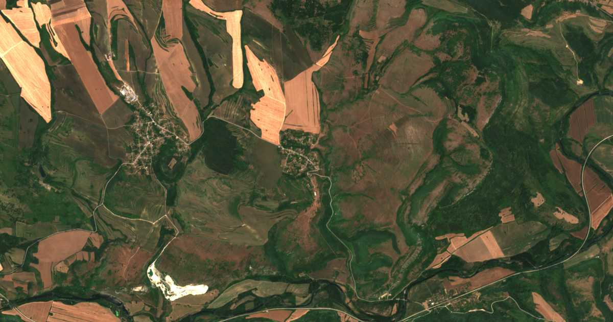 Satelitska karta: Staro Selo