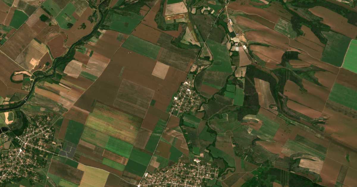Satelitska karta: Vojvodovo
