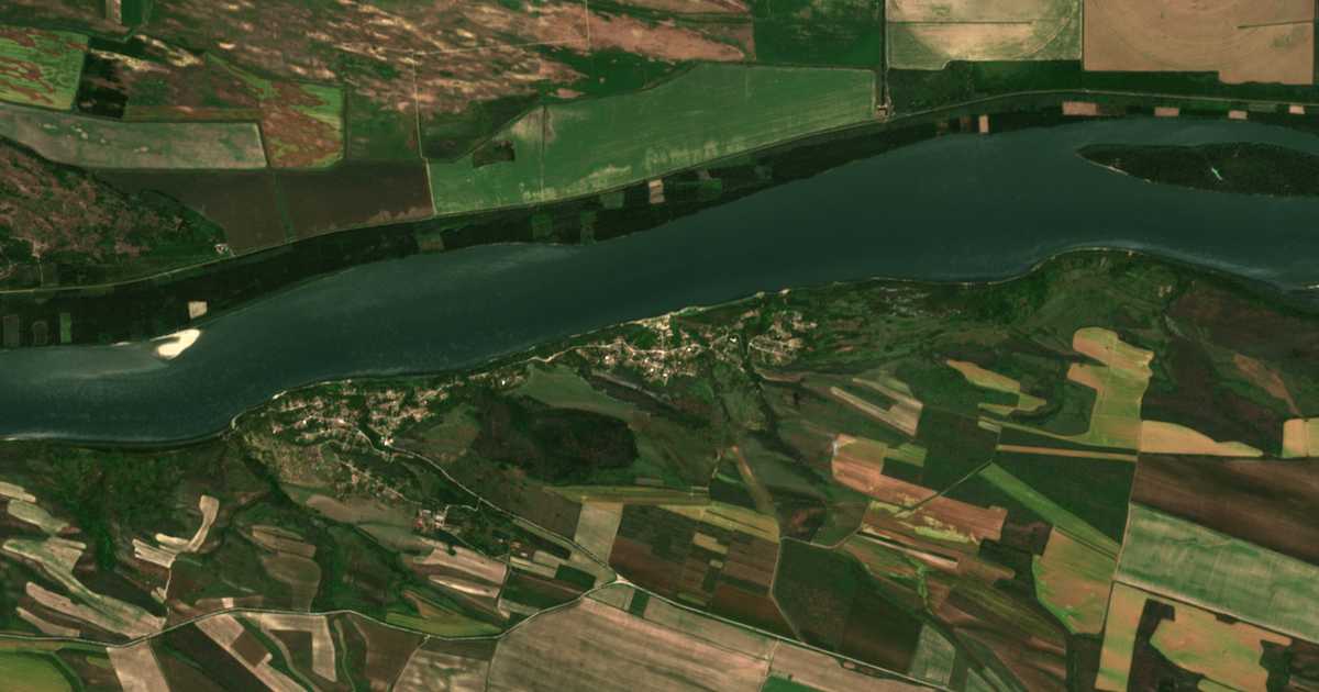 Satelitska karta: Dolni Vadin