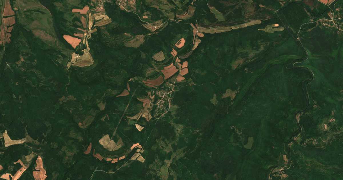 Satelitska karta: Kurnovo